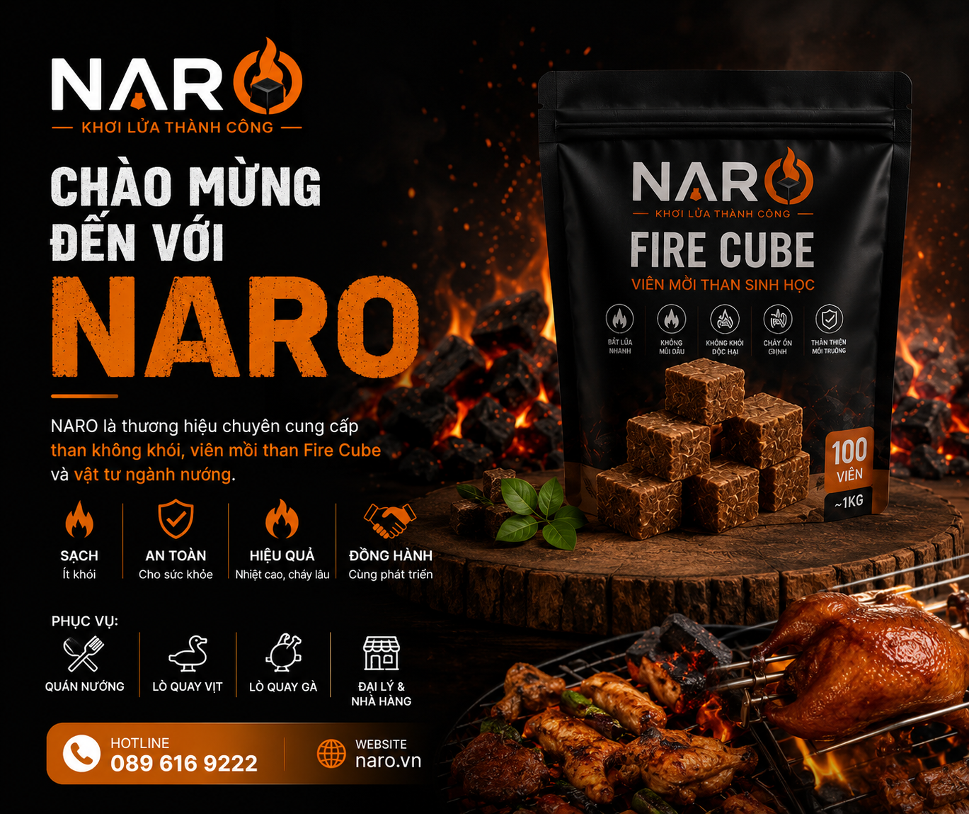 Khay nhôm NARO - Tiện lợi, an toàn