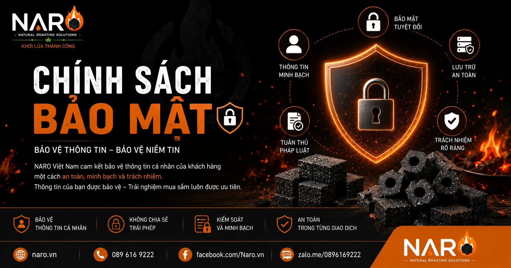Chính sách bảo mật | NARO Việt Nam