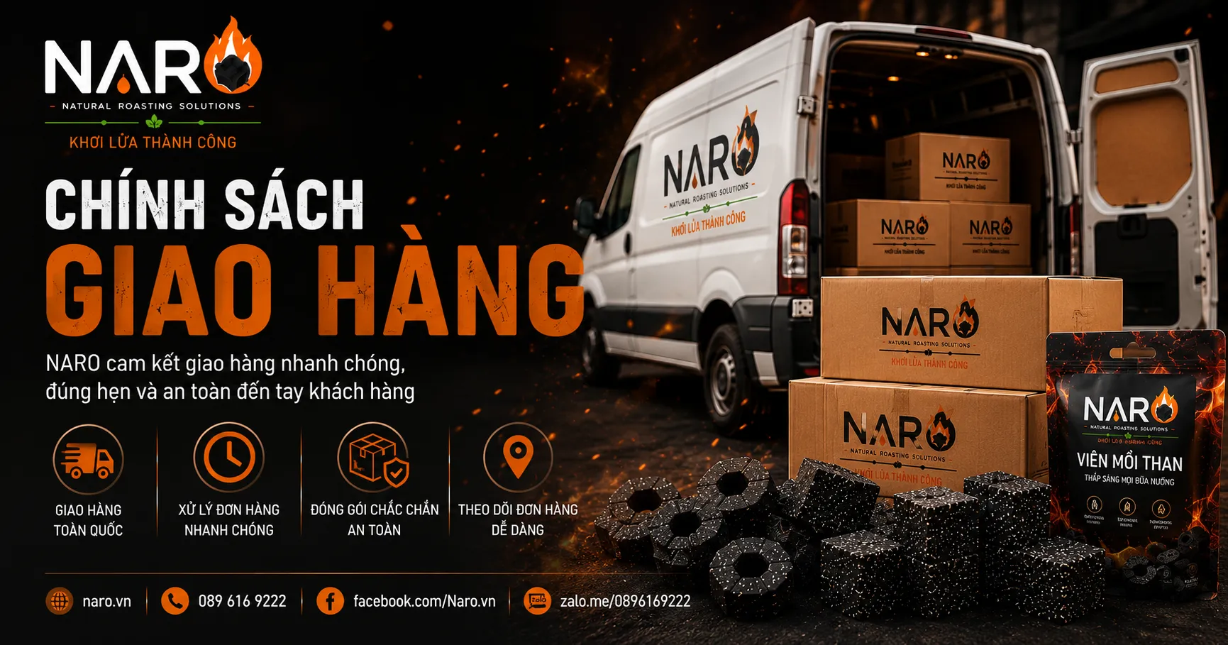 Chính sách giao hàng | NARO Việt Nam
