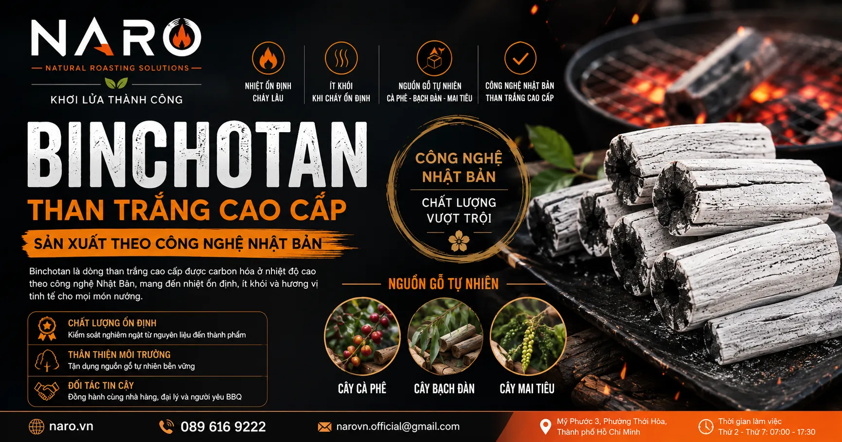 Binchotan là gì? Tìm hiểu than trắng cao cấp công nghệ Nhật Bản