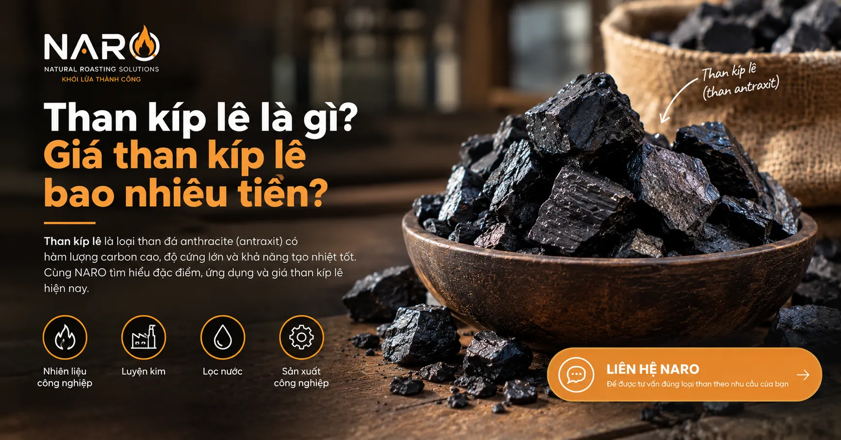 Than kíp lê là gì? Giá than kíp lê bao nhiêu tiền?