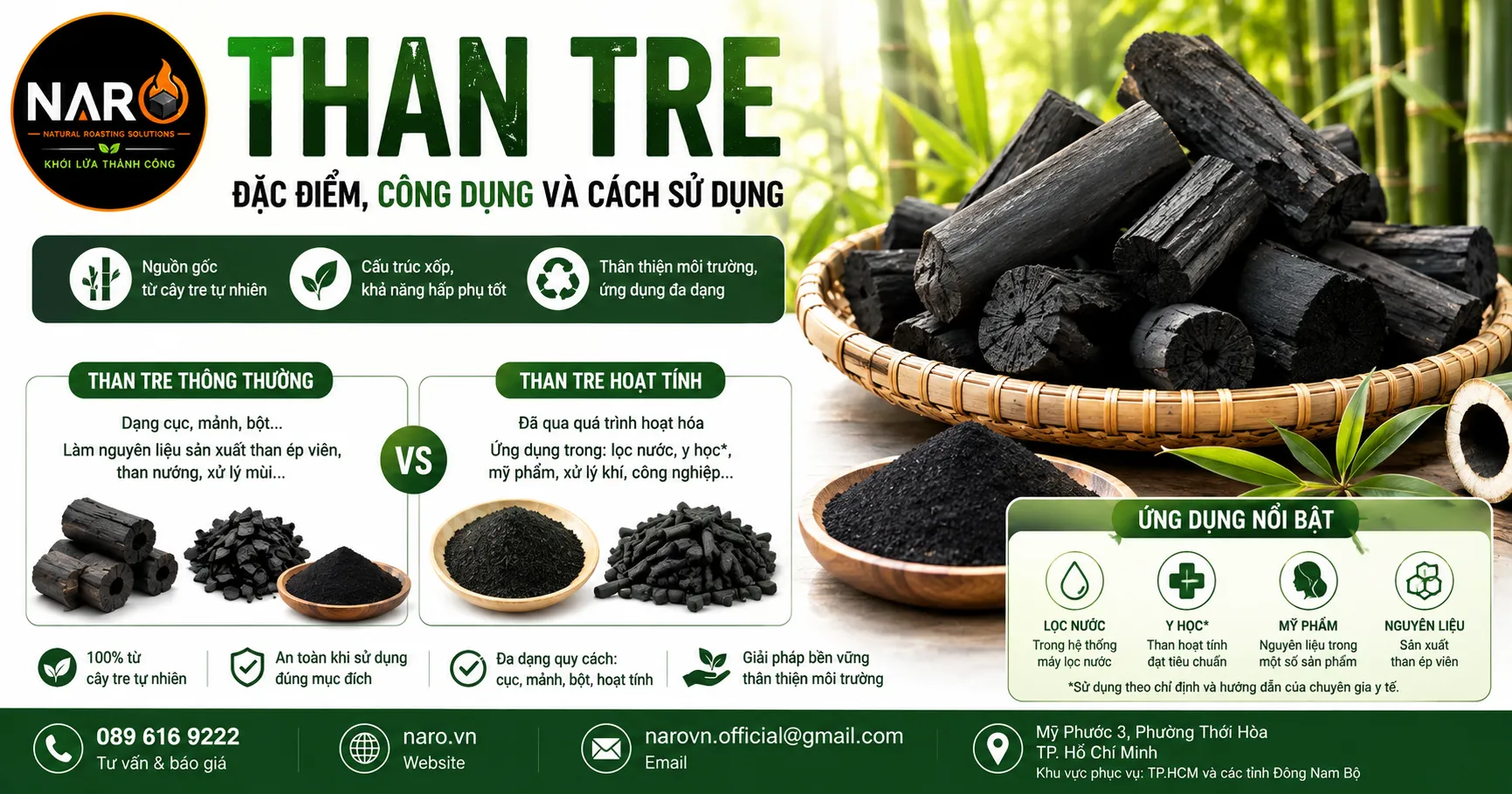 Than tre là gì? Đặc điểm, công dụng và cách sử dụng