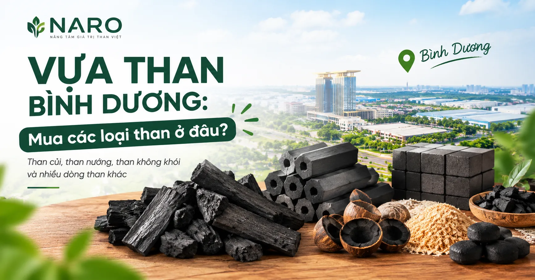 Vựa than Bình Dương: Mua các loại than ở đâu?